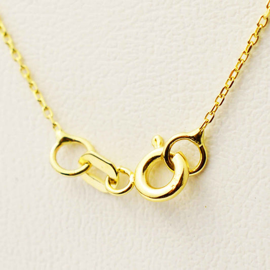 Златно колие Van Cleef с малахит