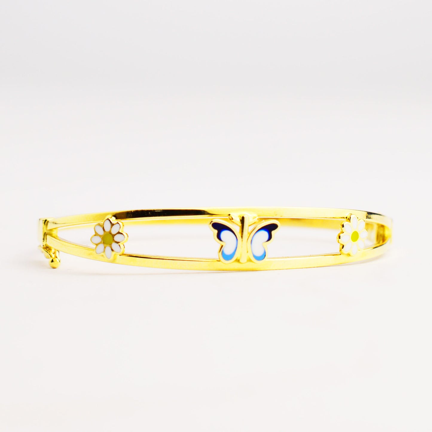 Solid gold bracelet
