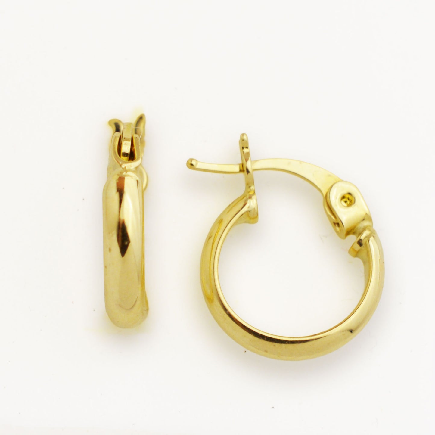 Златни малки обици (1.4см)