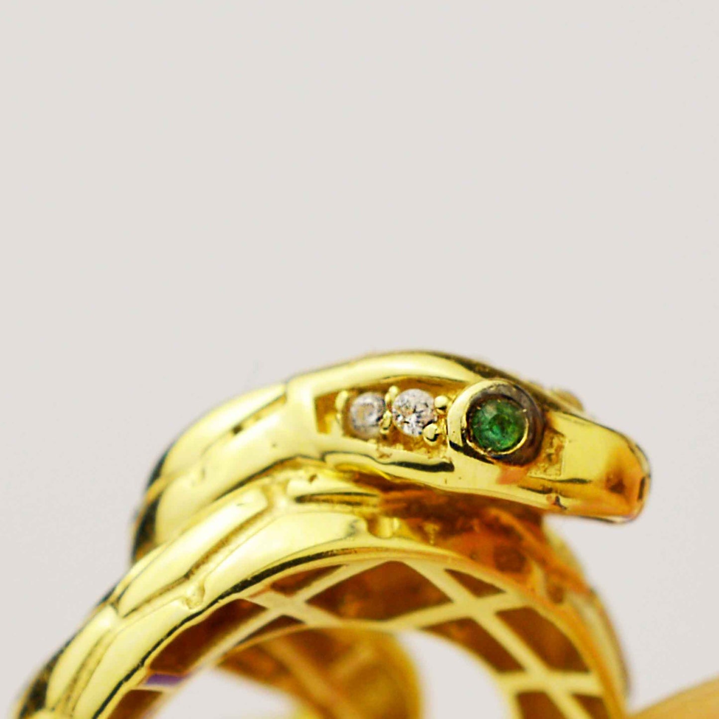 Gold ring - "Snake"