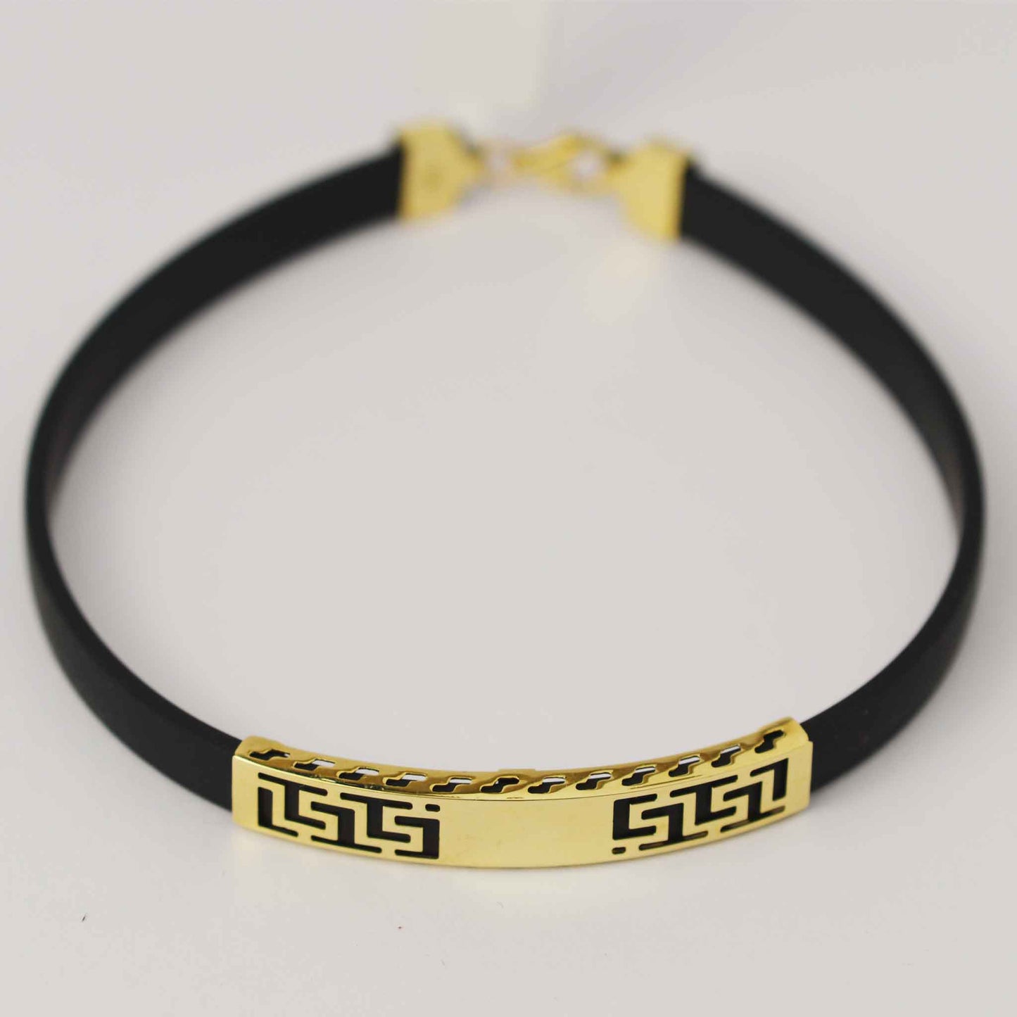 Силиконова златна гривна - "Versace" - Yaniko Gold