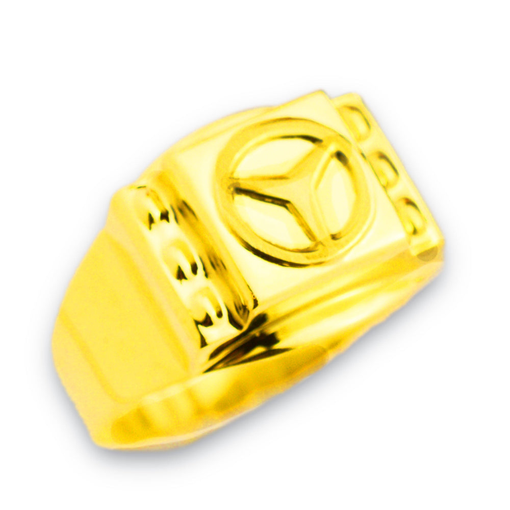 Мъжки пръстен 14К жълто злато