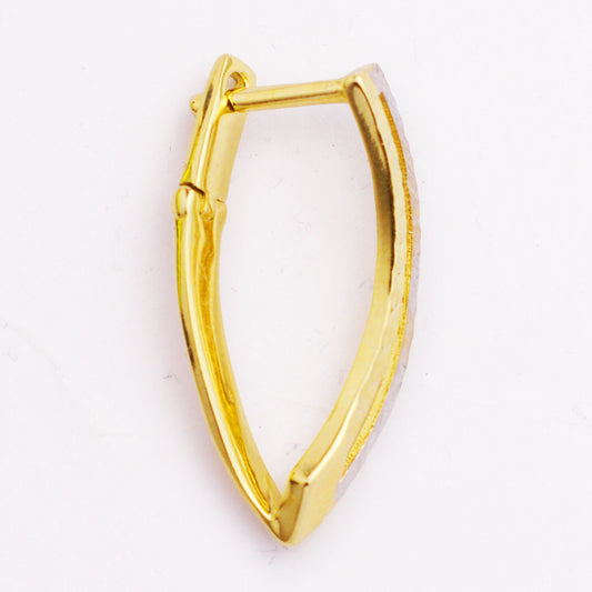 Златни обици - халки (2.5см)