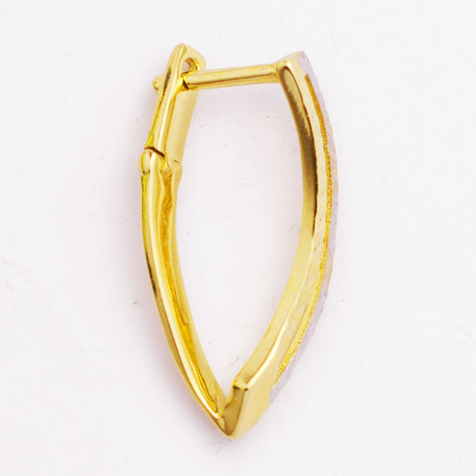 Златни обици - халки (2.5см) Yaniko Gold