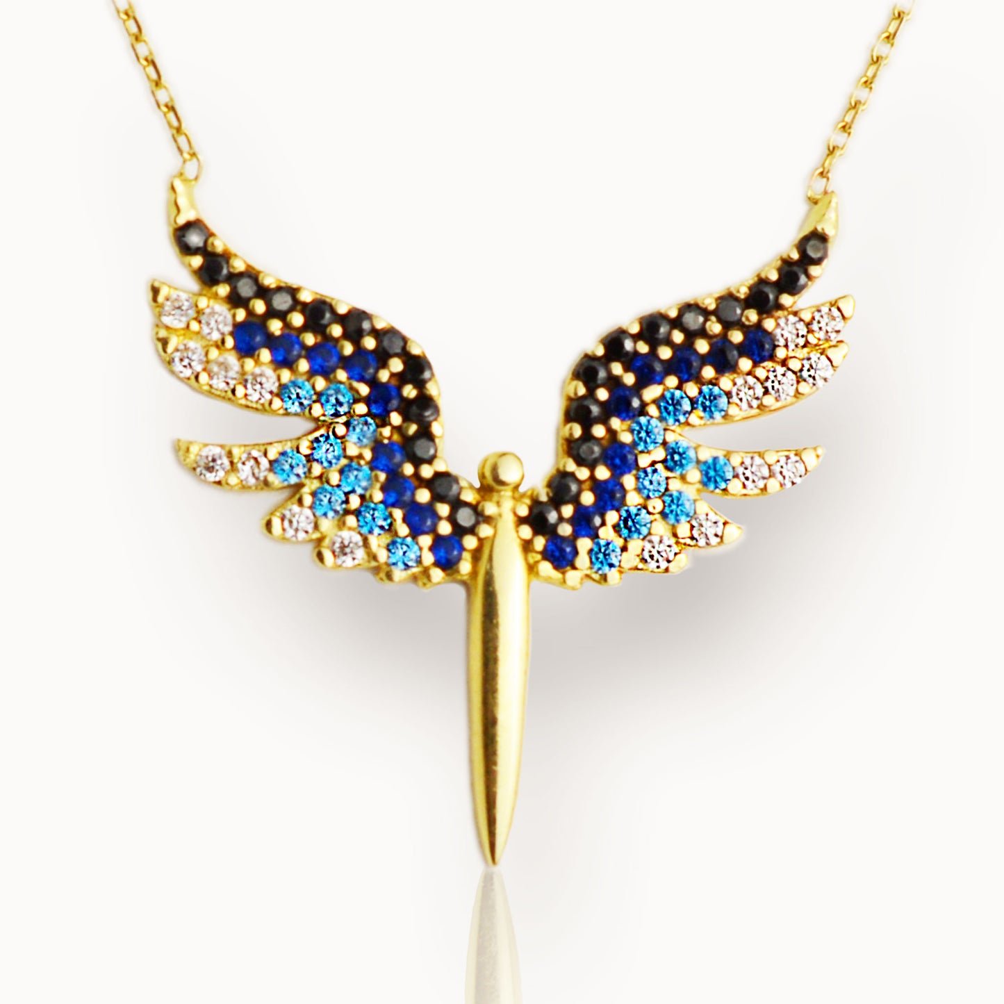 Gold necklace - Phoenix