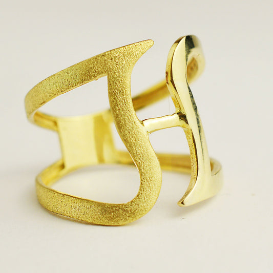 Български пръстен от жълто злато Yaniko Gold
