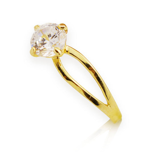 Български златен годежен пръстен - Yaniko Gold