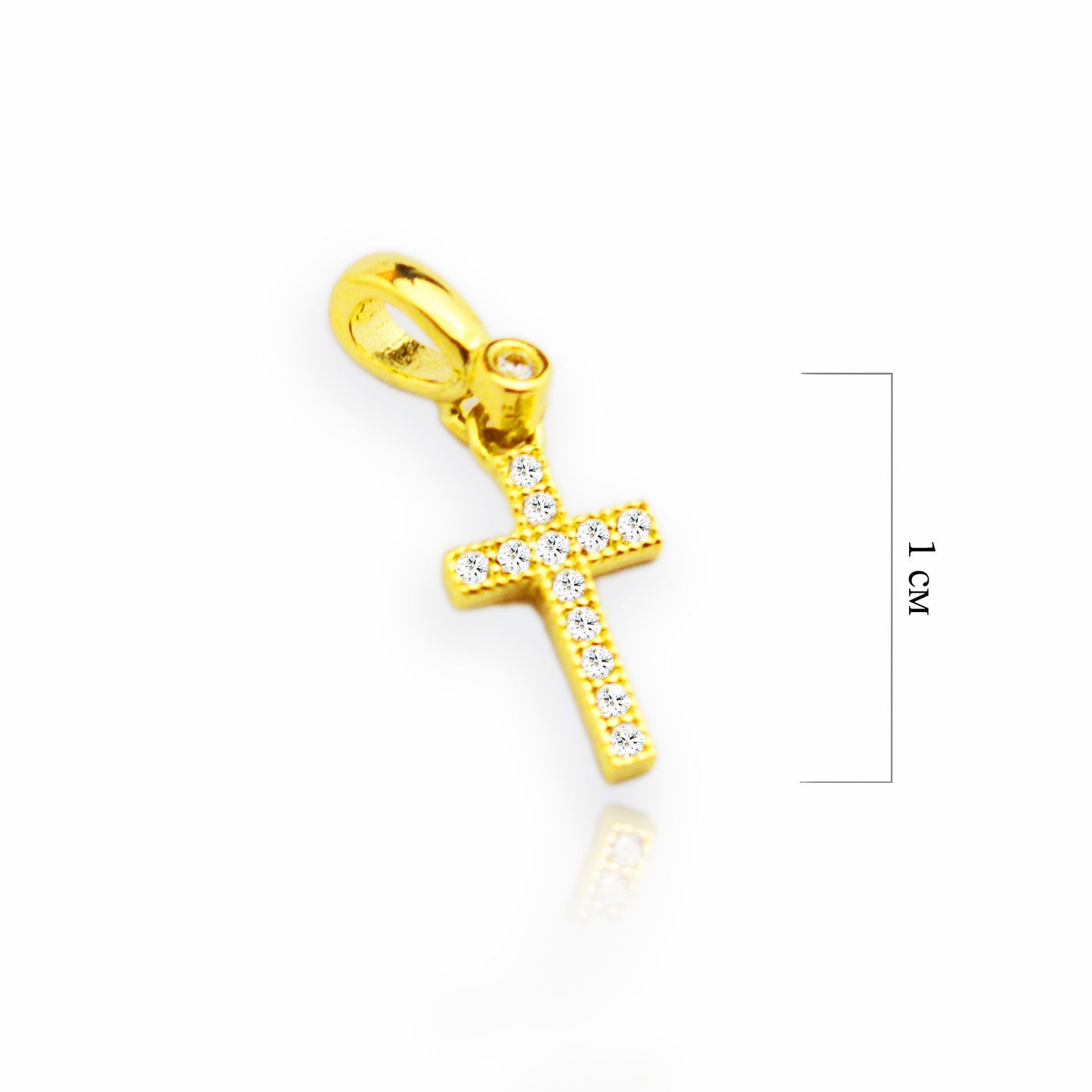 Златна висулка - Кръст Yaniko Gold