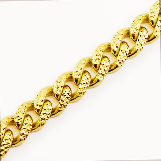 Златна гривна - Monaco Chain Yaniko Gold