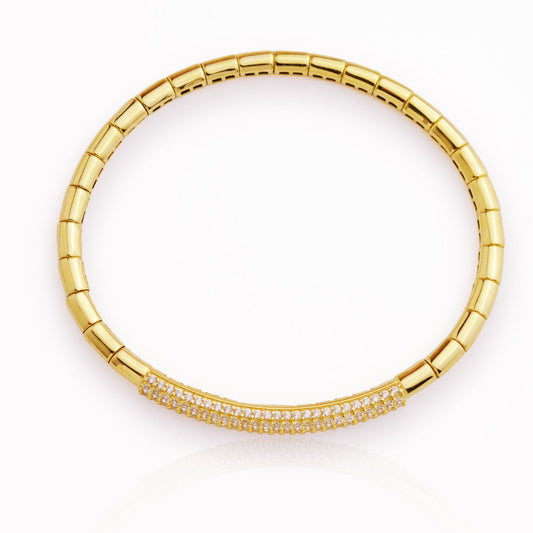 Златн еластична гривна Yaniko Gold