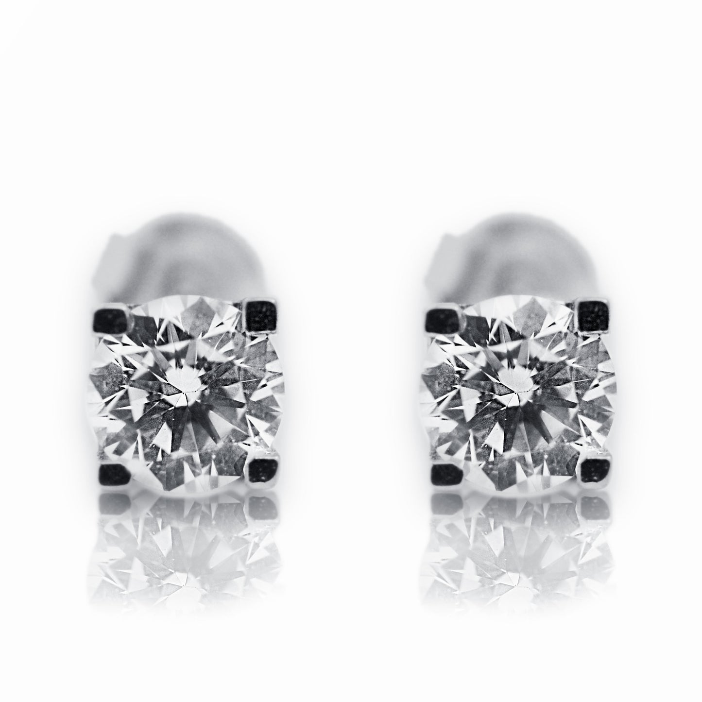 Screw earrings - 0.5cm