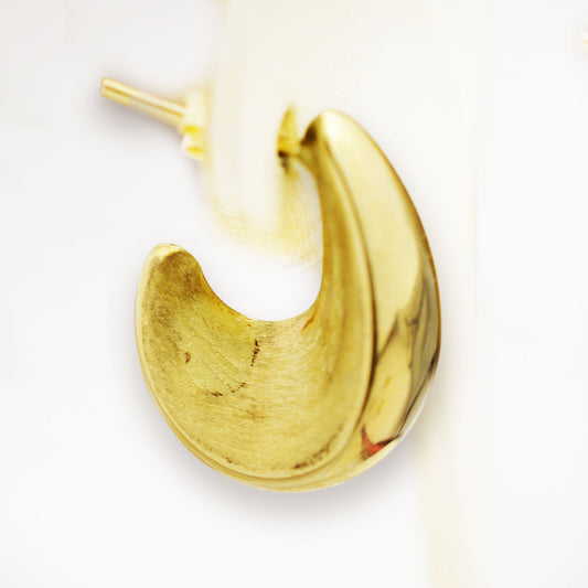 Златни обици на винт - Yaniko Gold