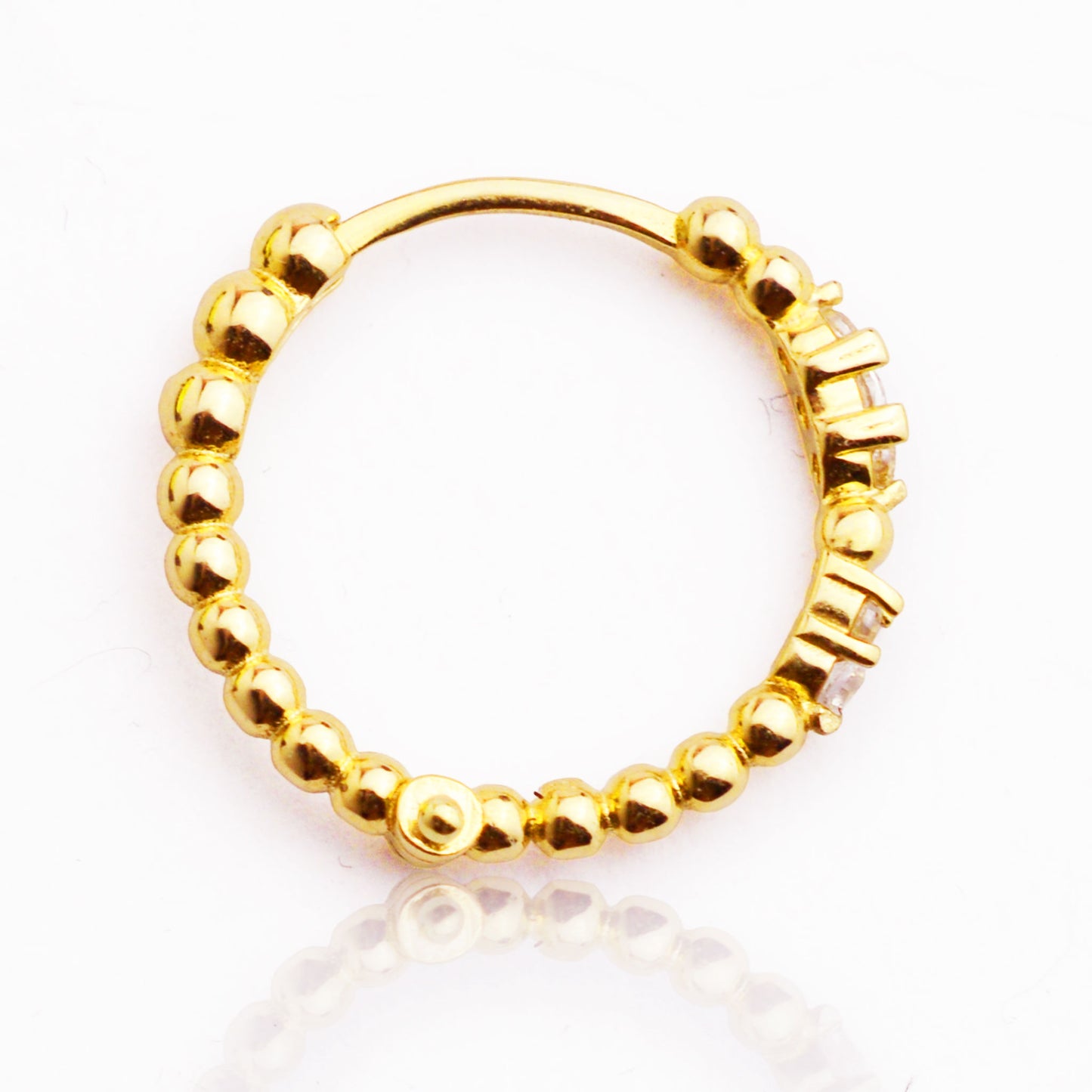 Златни обици - халки (1.5см)