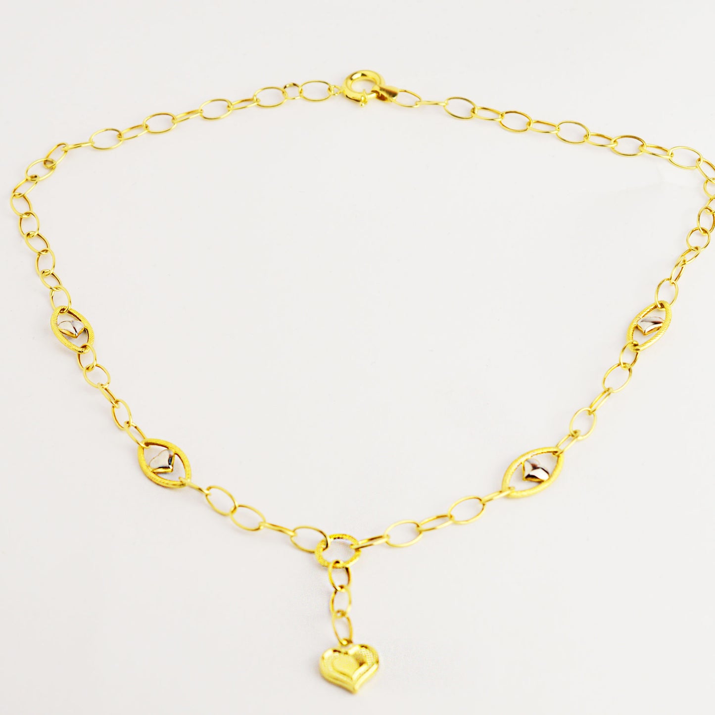 Lightweight gold women's chain