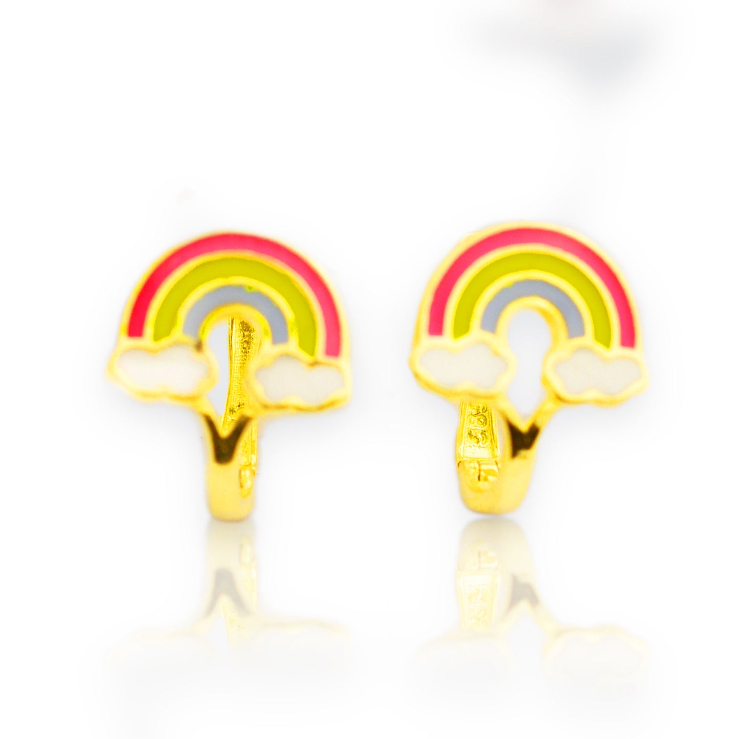 Children's earrings - Rainbow