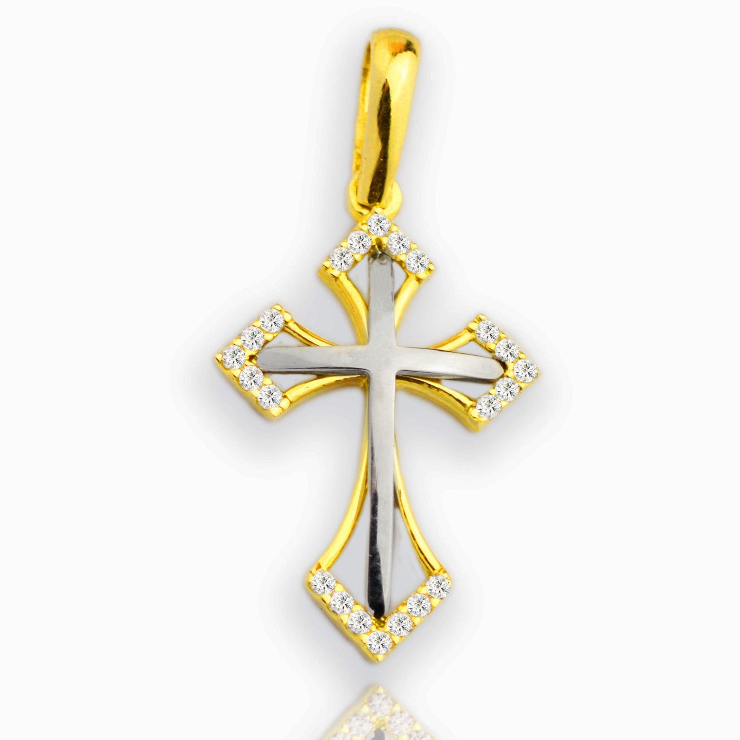 Gold pendant - Cross