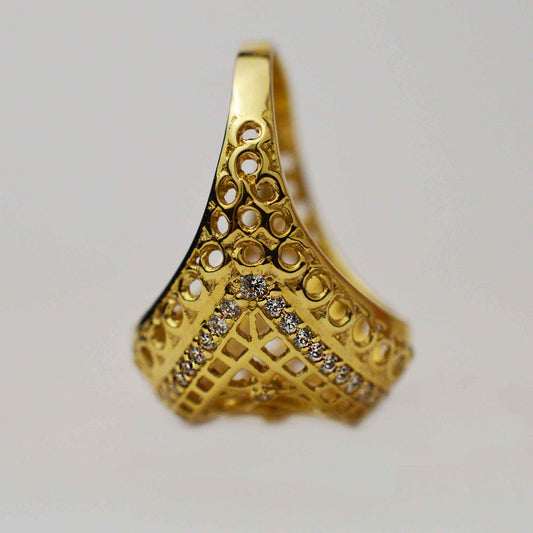 Български Пръстен от жълто злато