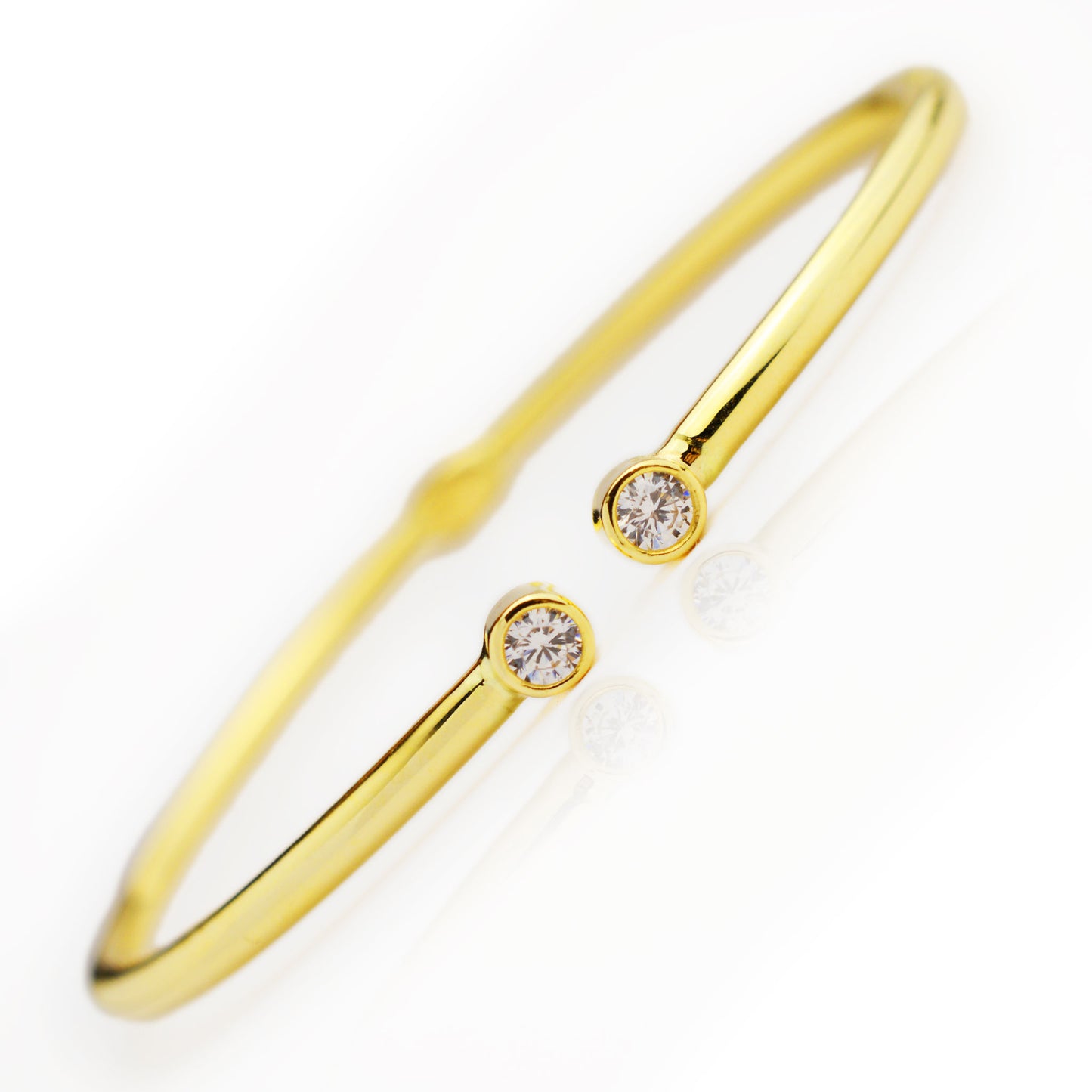 Solid gold bracelet