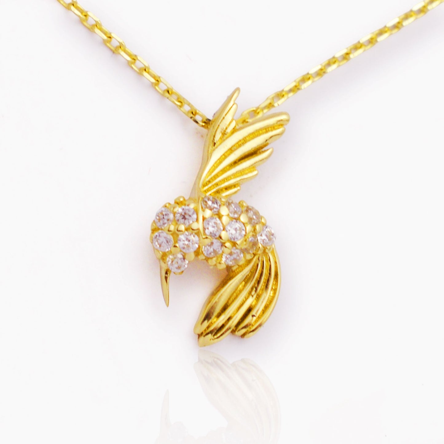 Златно колие - Колибри Yaniko Gold