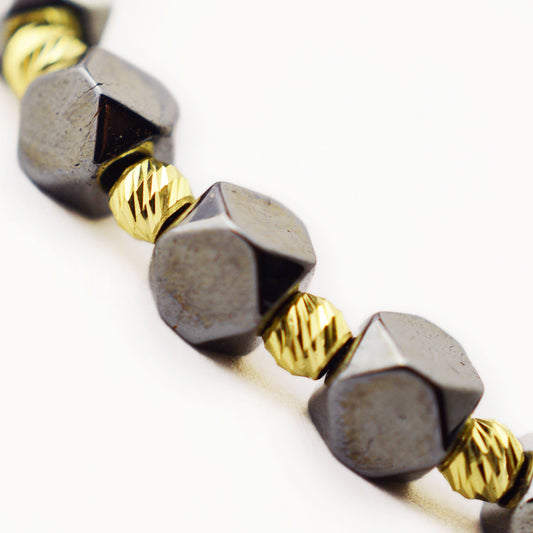 Злато на конец с хематит