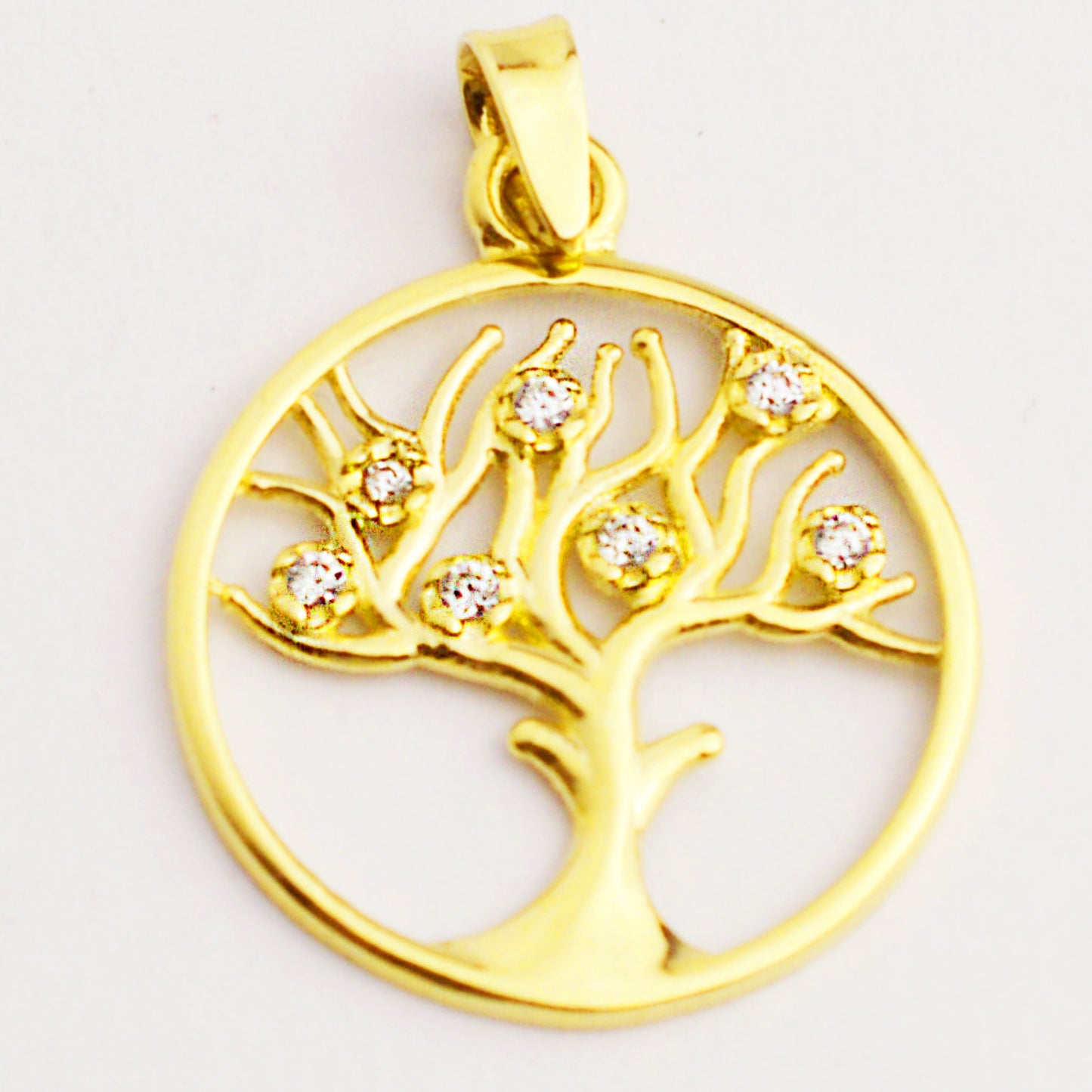 Gold pendant - the tree of life