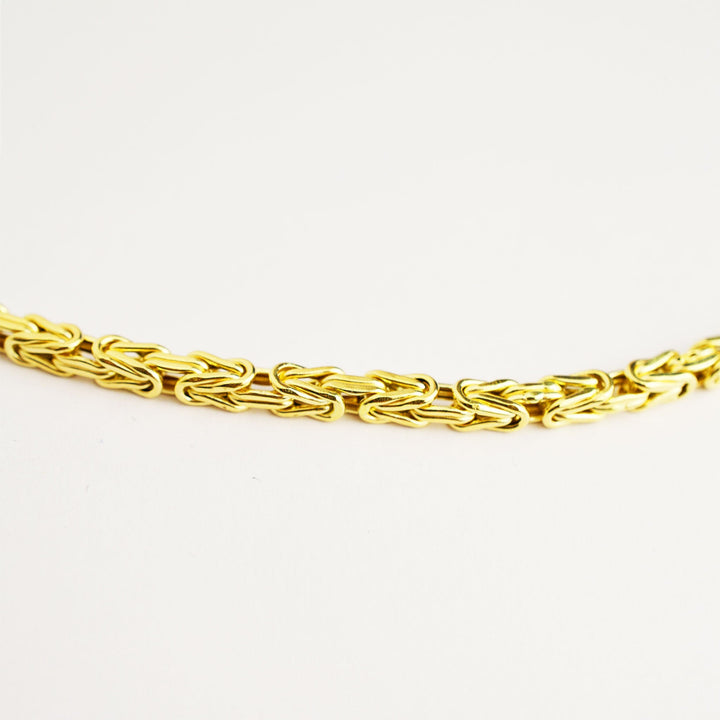 Златен синджир Кралска плетка ( Kings Chain ) Yaniko Gold