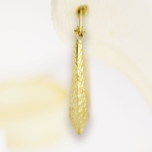 Златни обици - халки (2.5см)