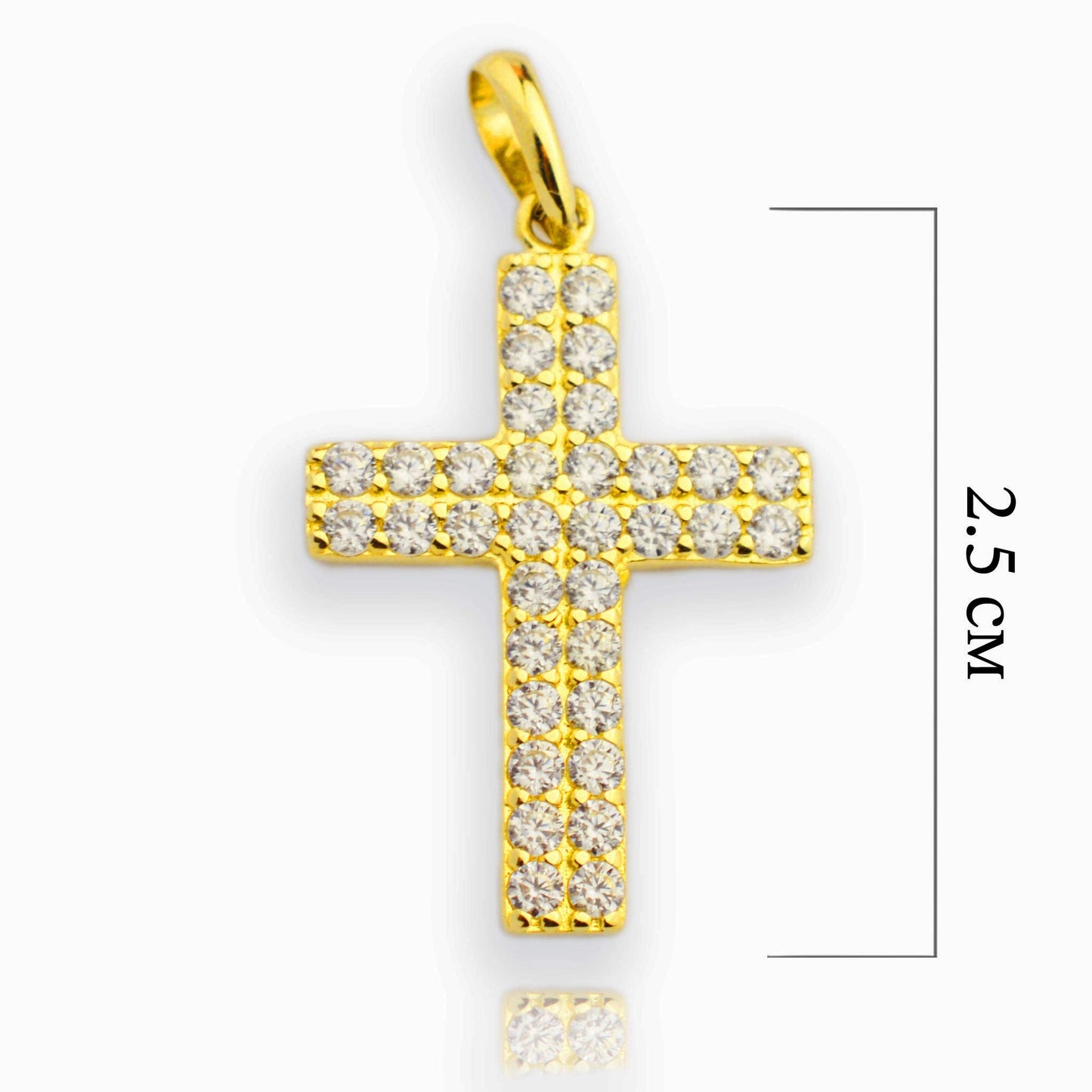 Златна висулка - Кръст Yaniko Gold