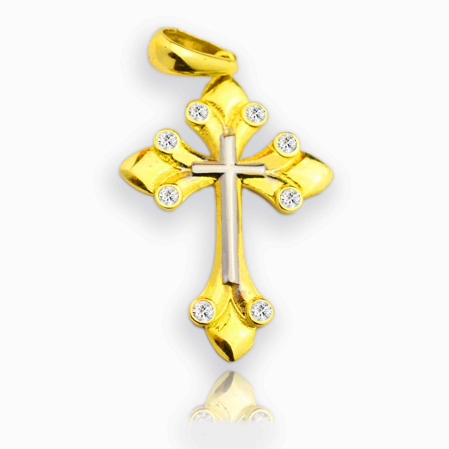 Gold pendant - Cross