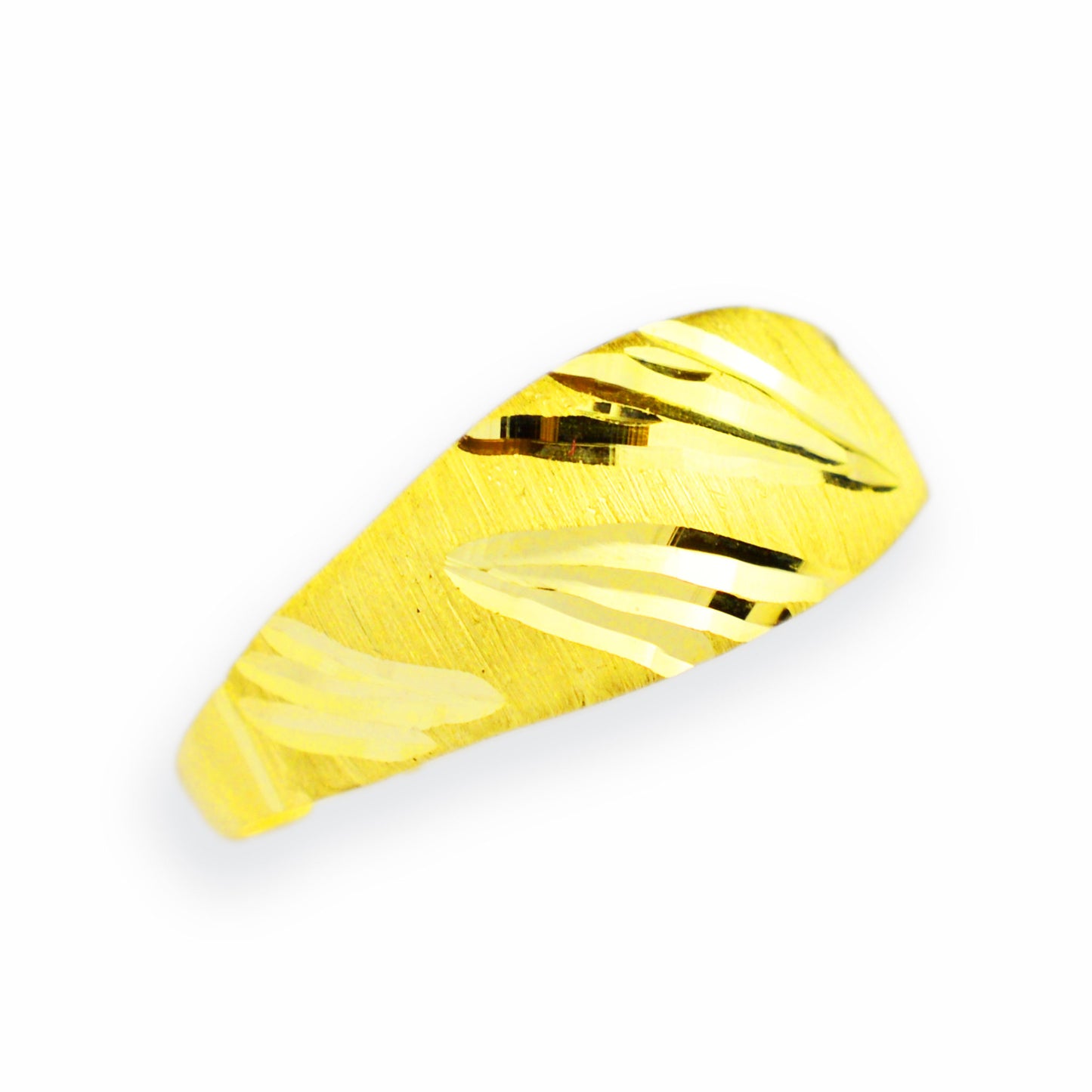 Gold oleconite ring