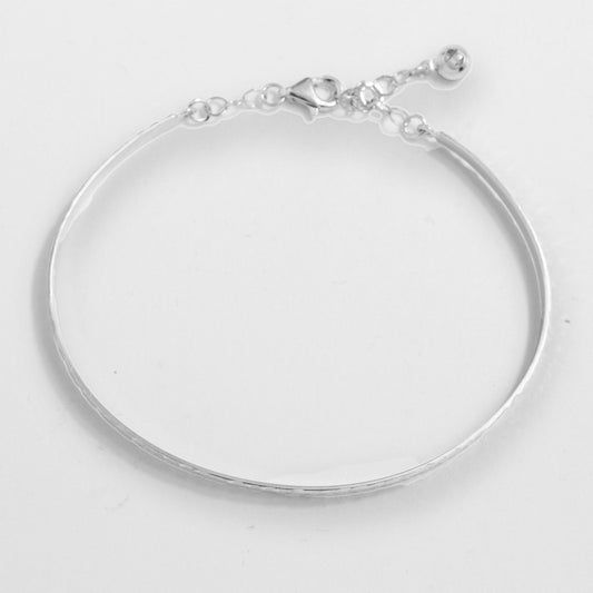 Златна гривна от бяло злато