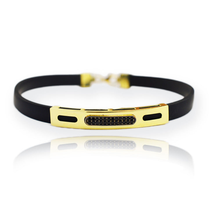 Силиконова златна гривна Yaniko Gold