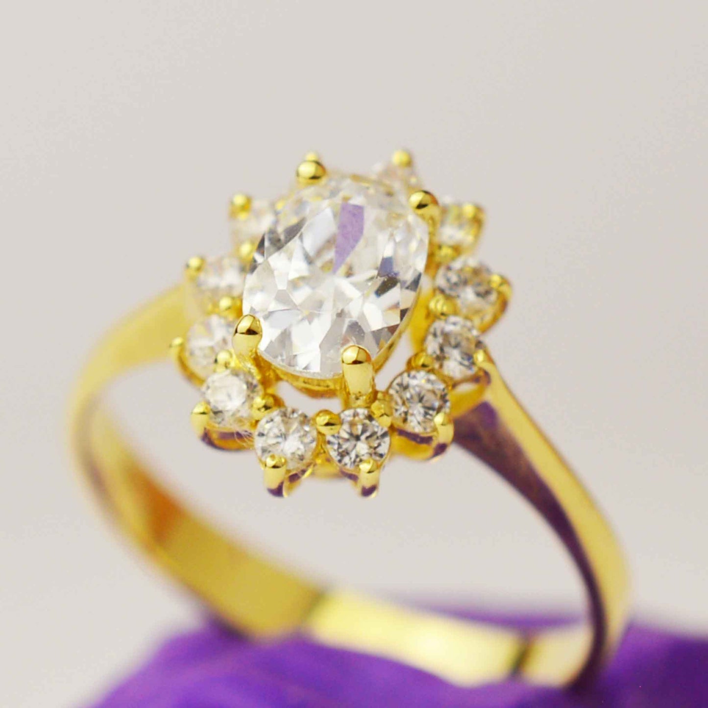 Bulgarian gold ring Princess