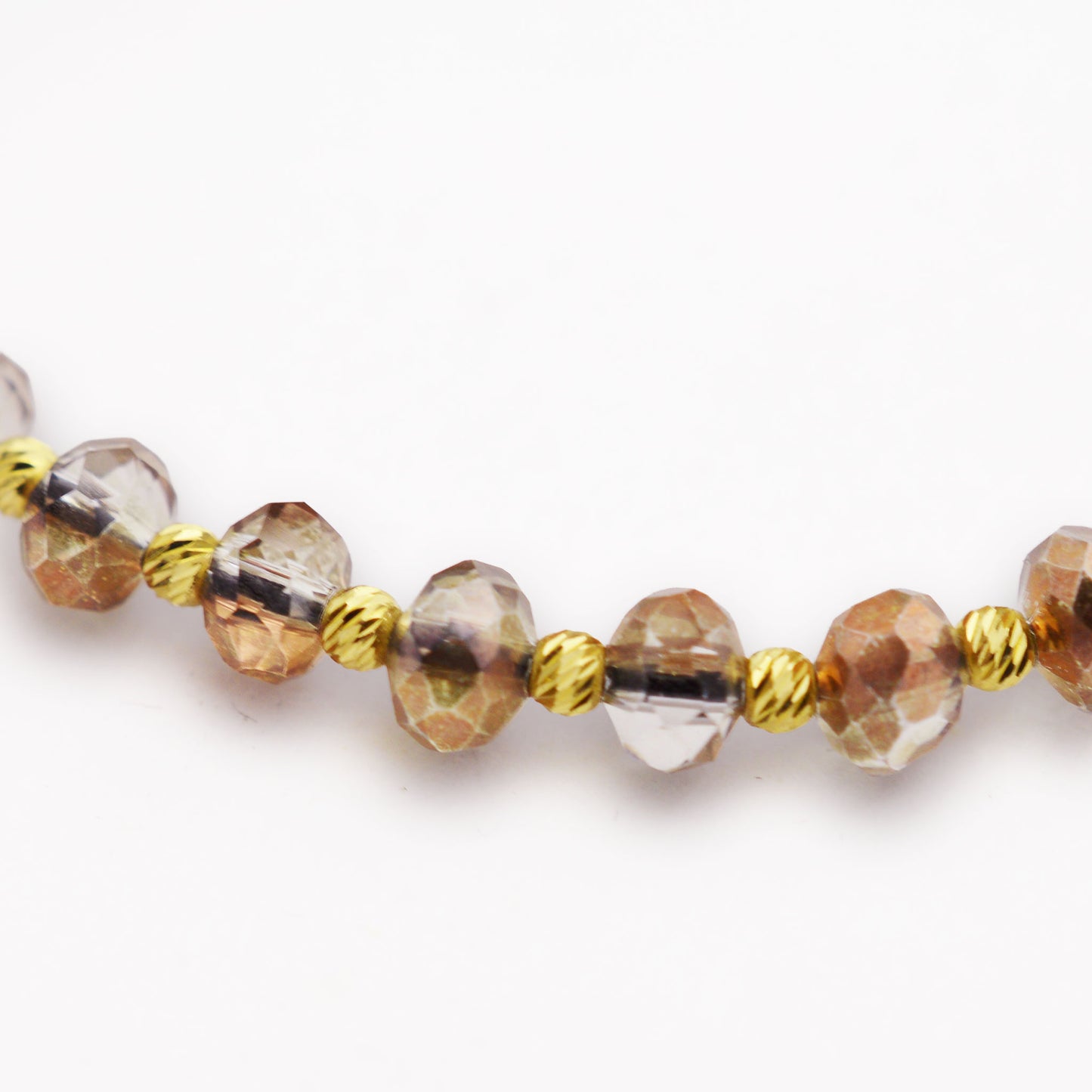 Злато на конец с кристал