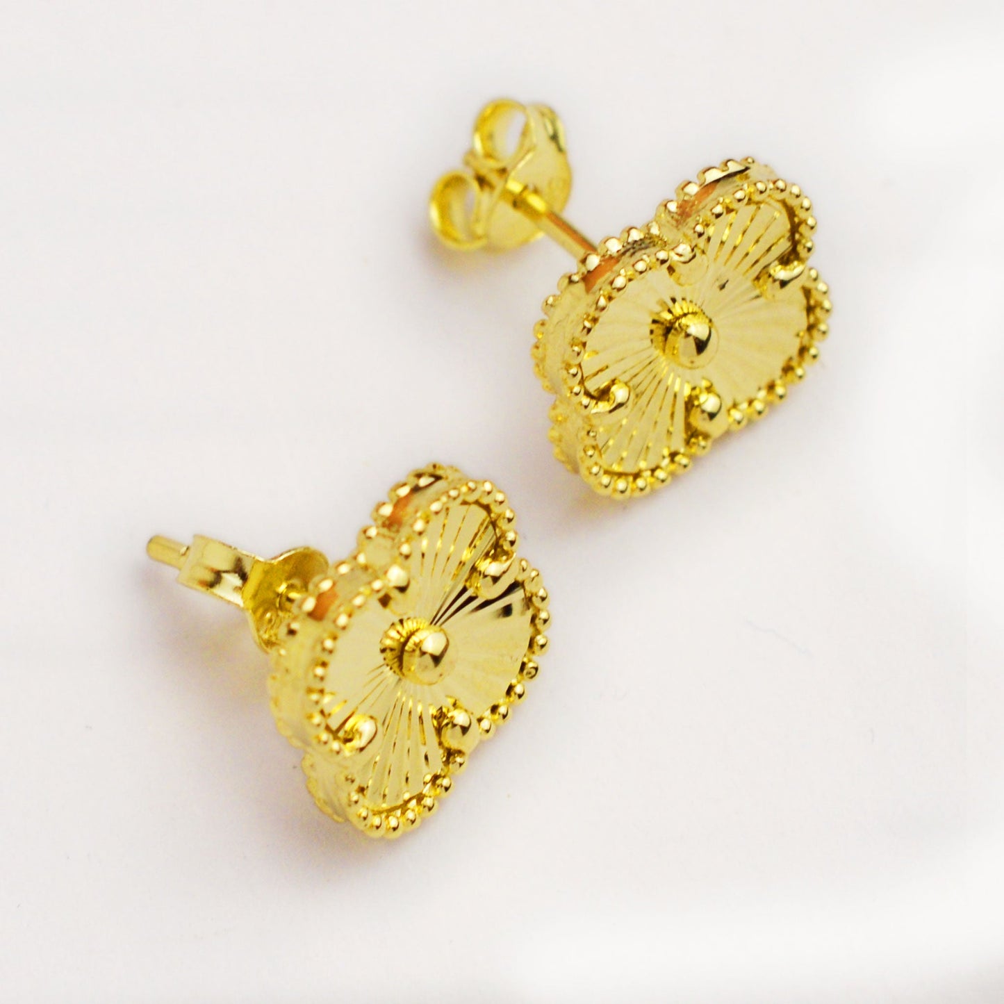 Gold screw earrings - Van Cleef