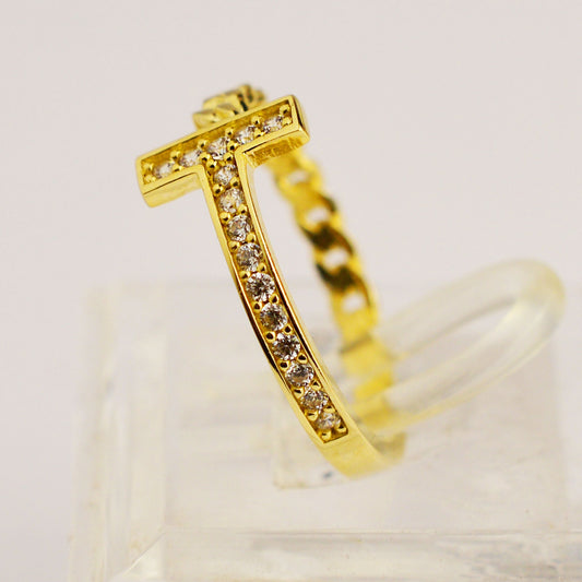 Златен пръстен от жълто злато Yaniko Gold