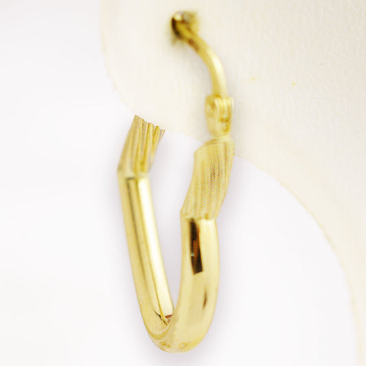 Златни обици - халки (2.7см)