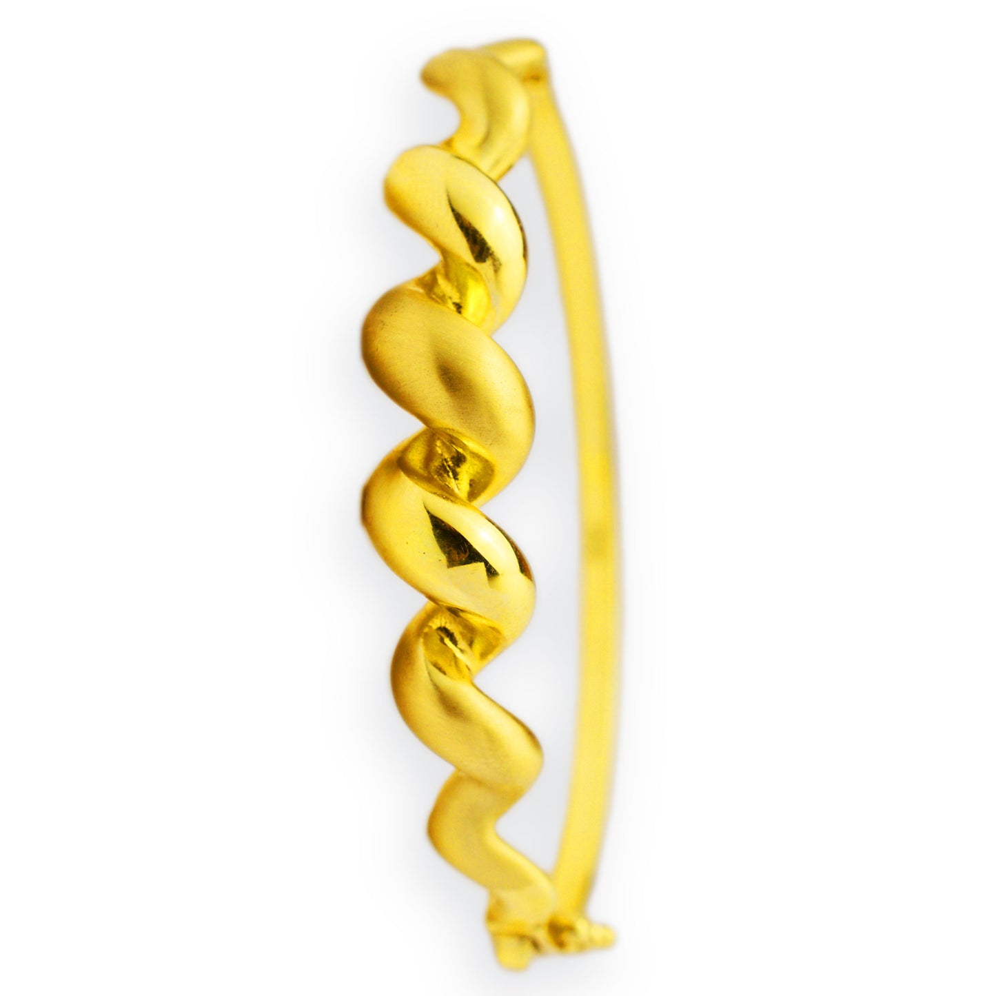 Solid gold bracelet