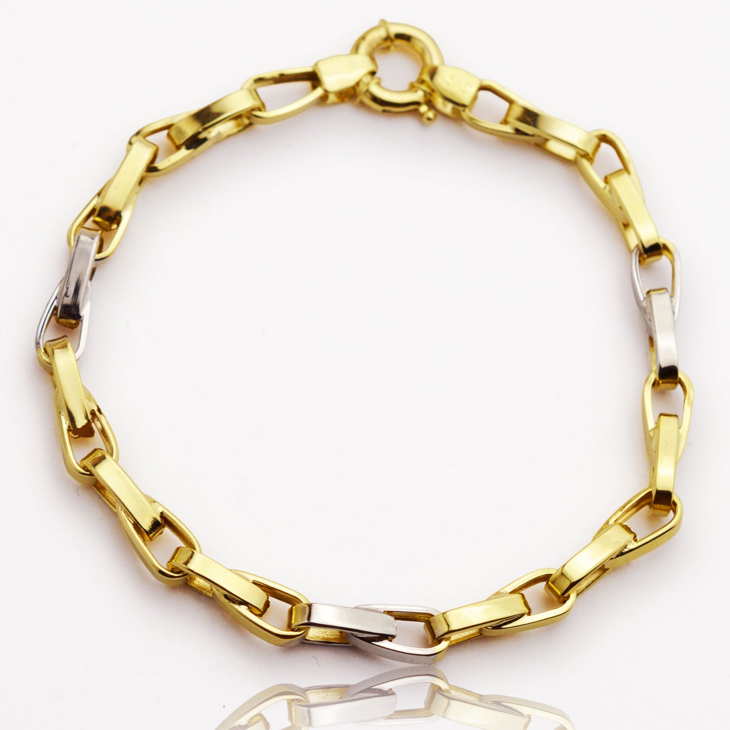 Златна мъжка гривна