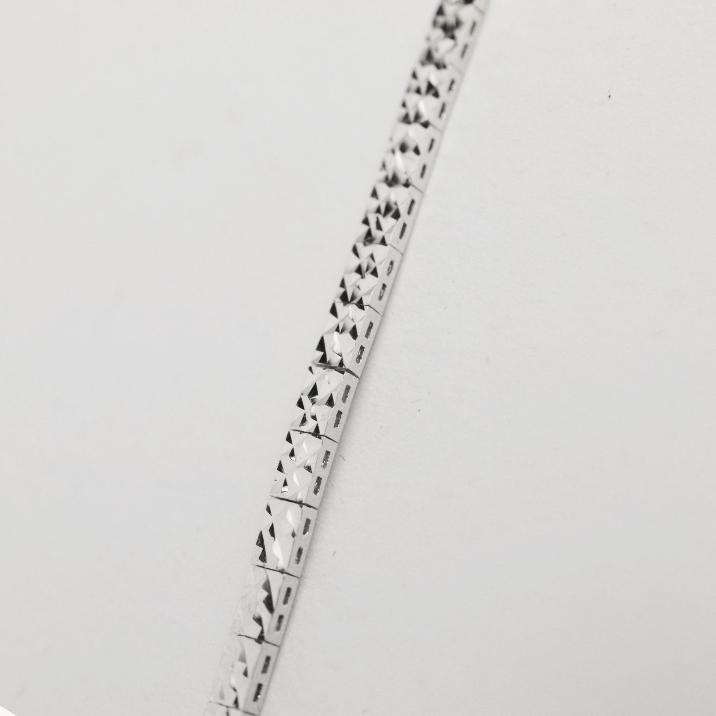 White gold bracelet