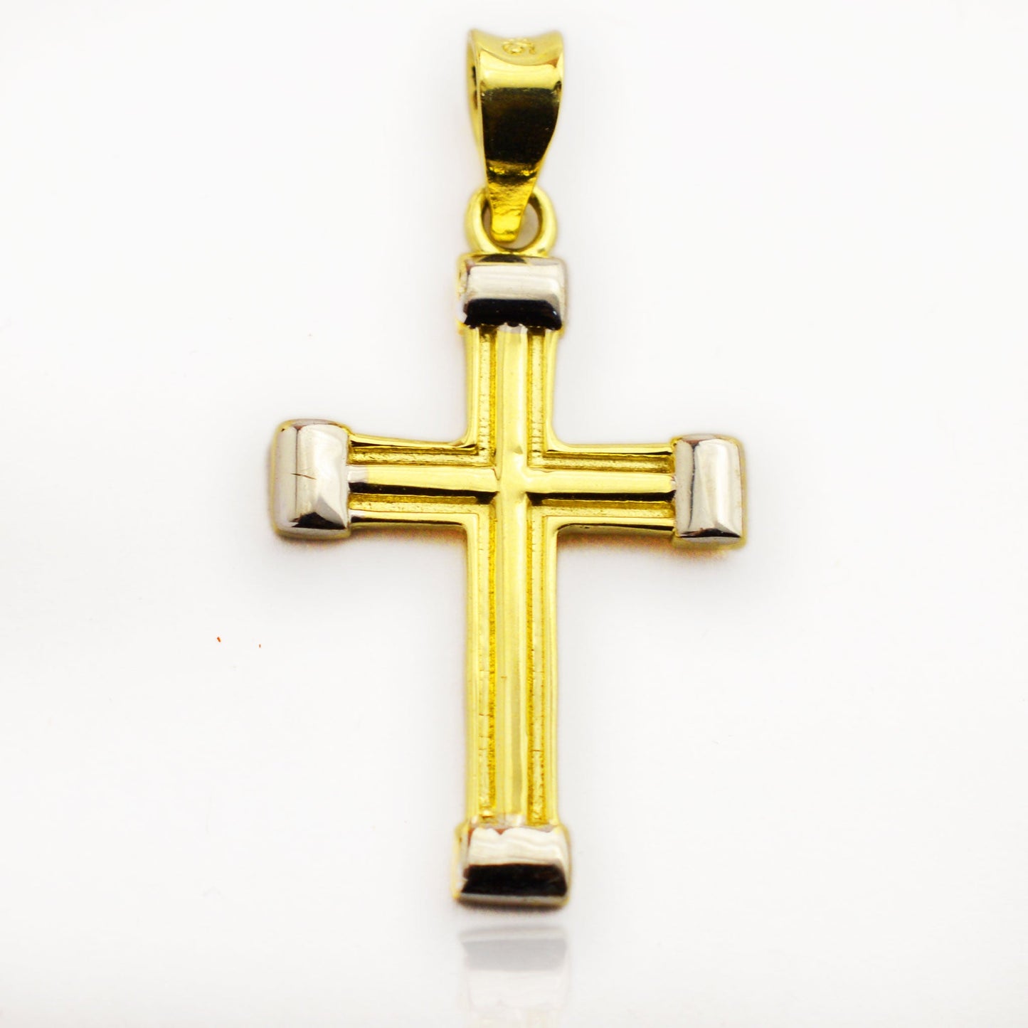 Златна висулка - Кръст (2.5см) Yaniko Gold