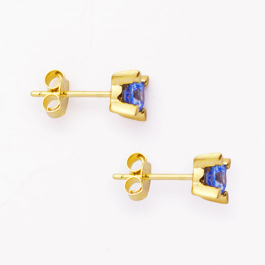 Златни обици на винт