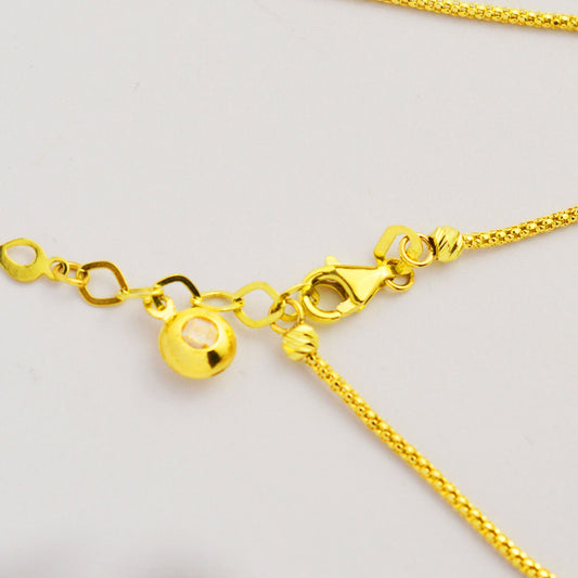 Златен синджир от бяло, жълто и розово злато Yaniko Gold