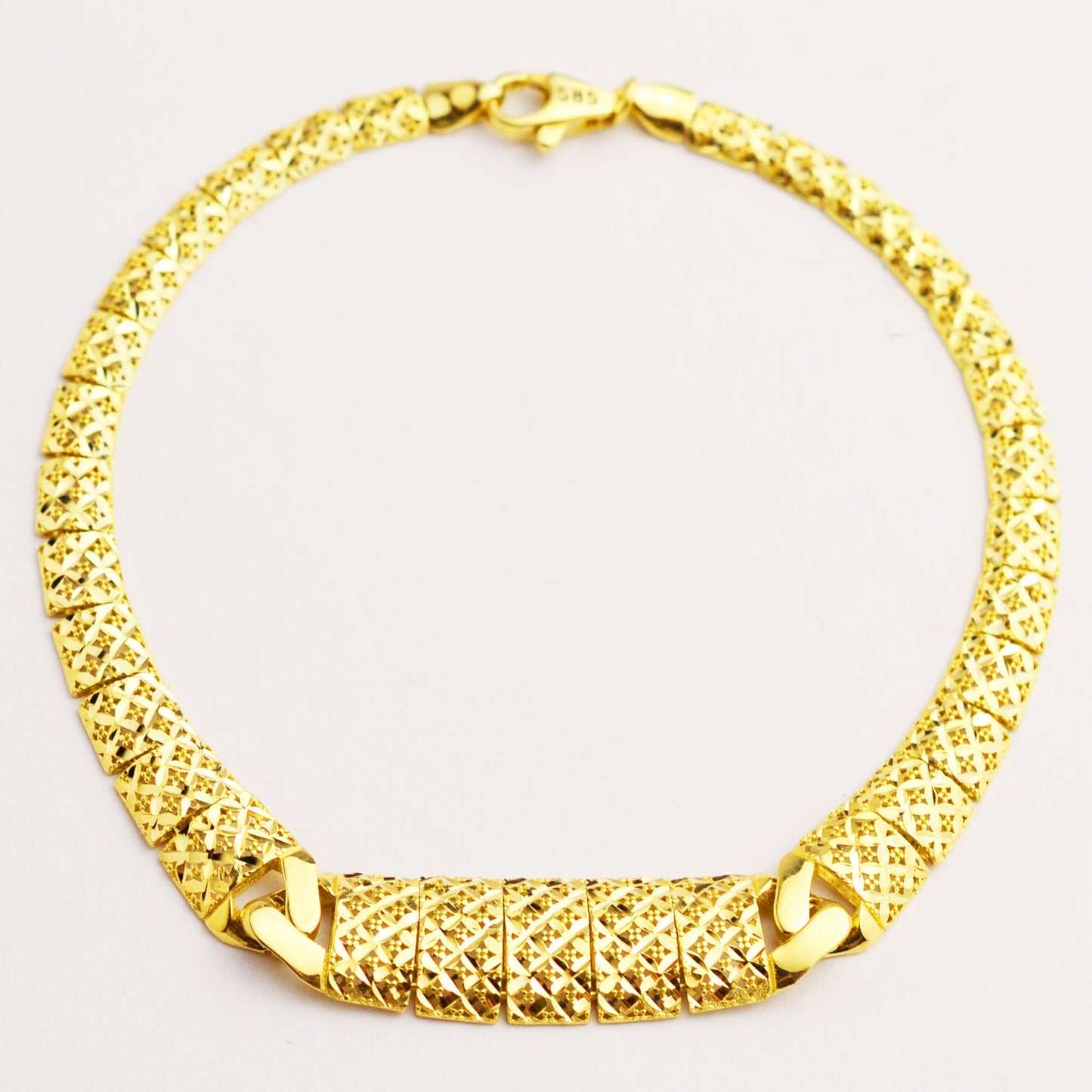 Златна дамска гривна от жълто злато Yaniko Gold