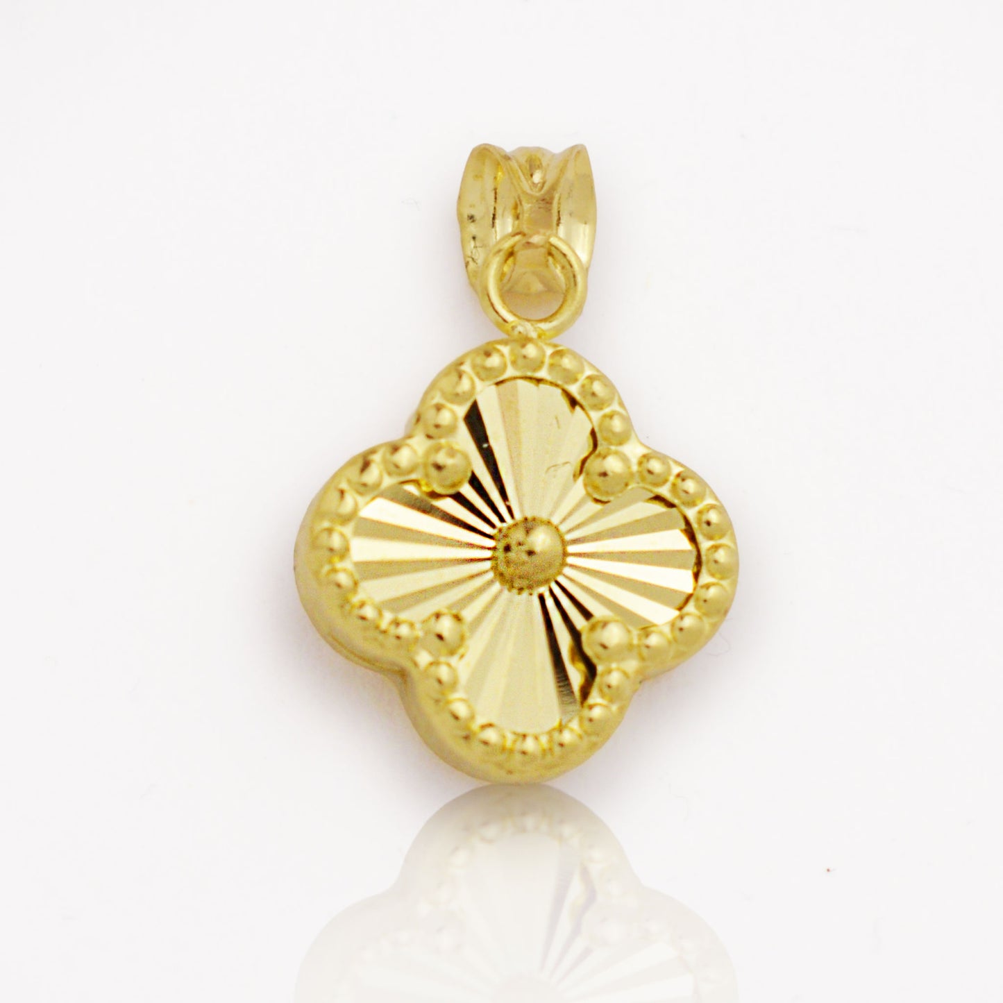 Златна висулка - Van Cleef (1.3см)