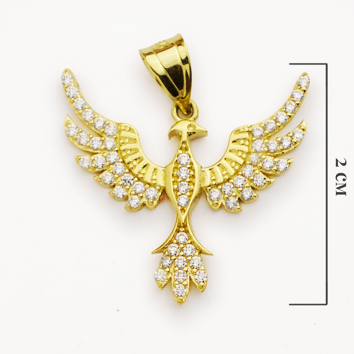 Златна висулка - Феникс - Yaniko Gold