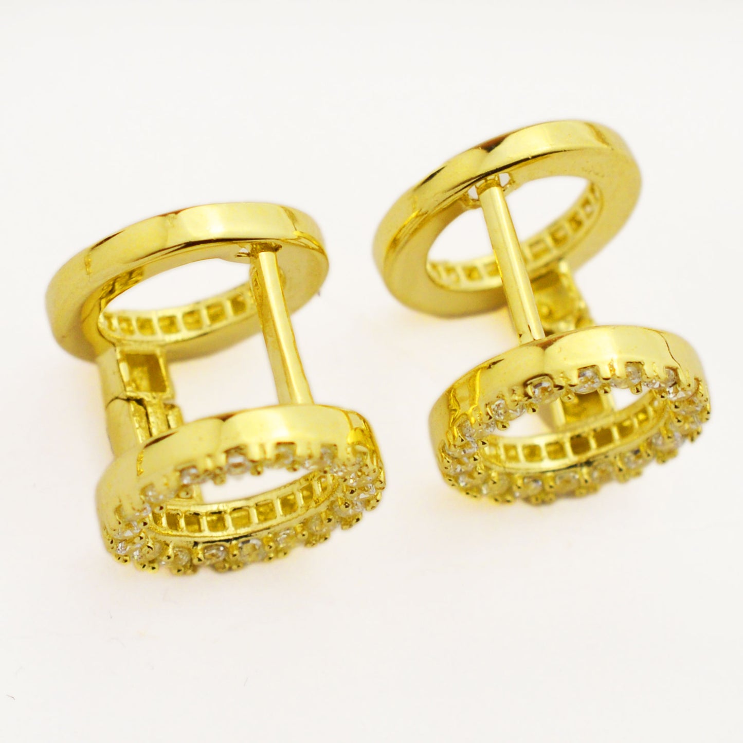 Gold earrings - Circle