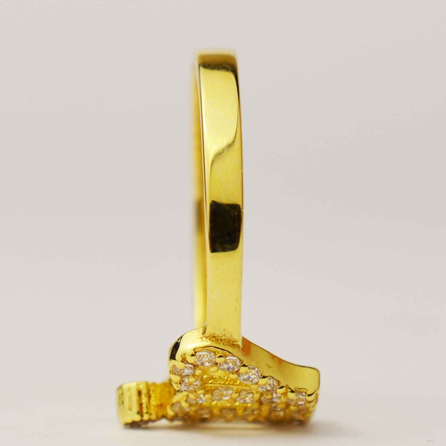 Български златен пръстен - Корона Yaniko Gold