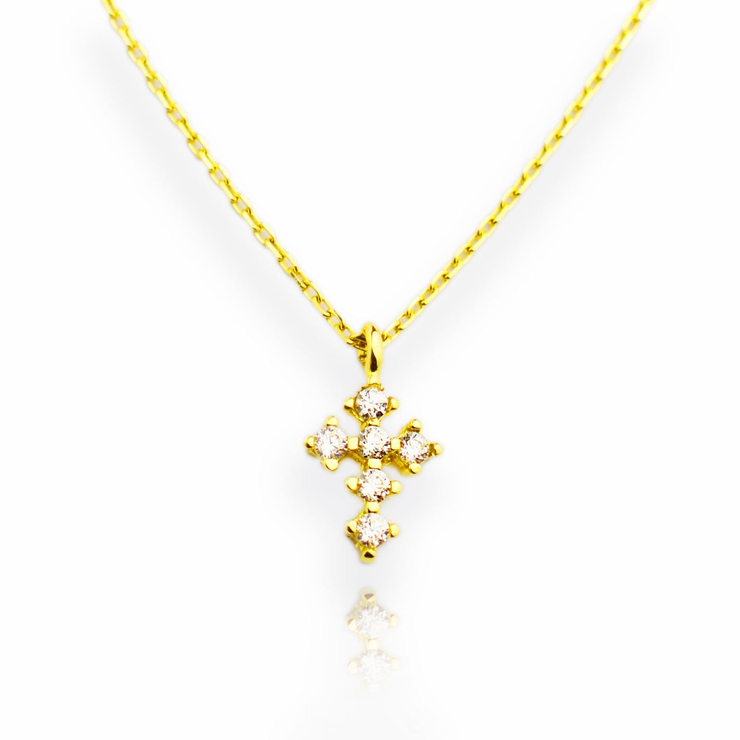 Златно колие - Кръст Yaniko Gold