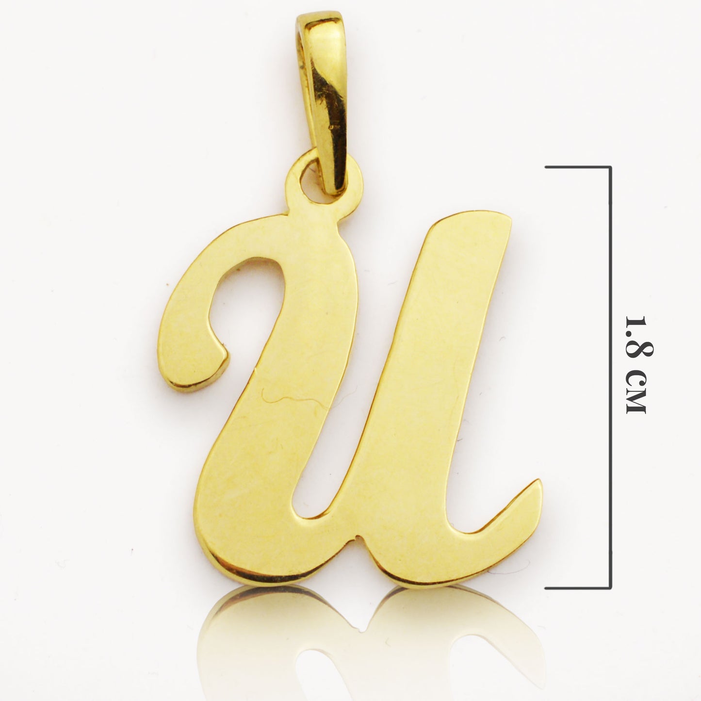 Златна висулка - Буква 'И' - Yaniko Gold